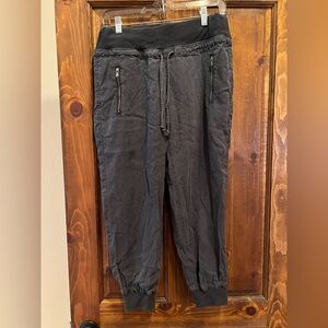 Bella Dahl Charcoal Jogger Pants